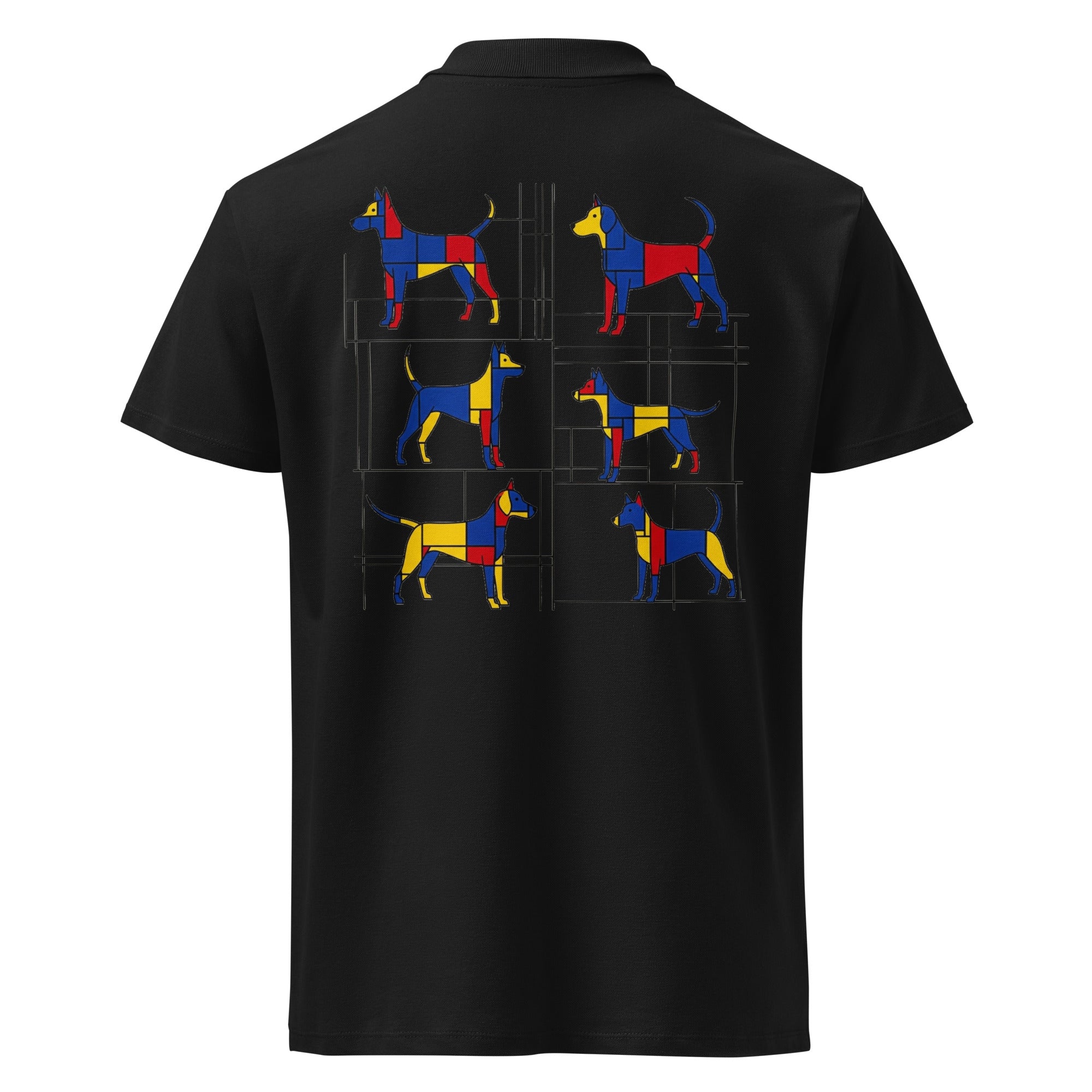 Effen T-shirt met korte mouwen, gemaakt van katoen