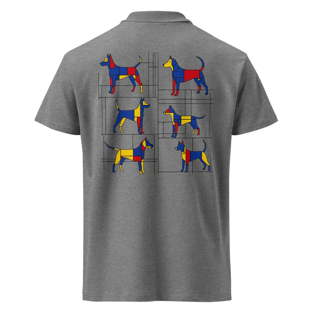 Wit katoenen T-shirt met ronde hals