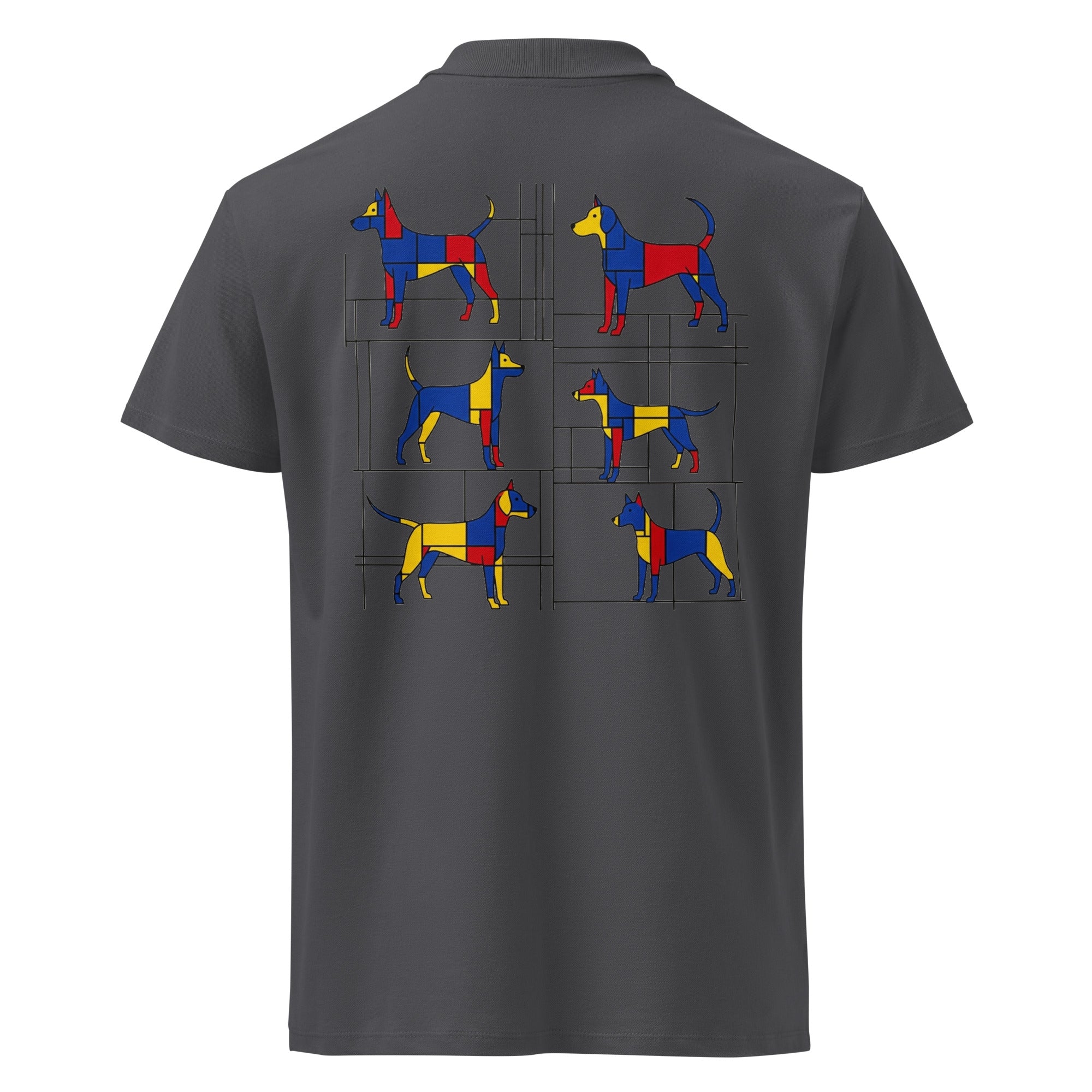 Klassiek wit katoenen T-shirt met ronde hals