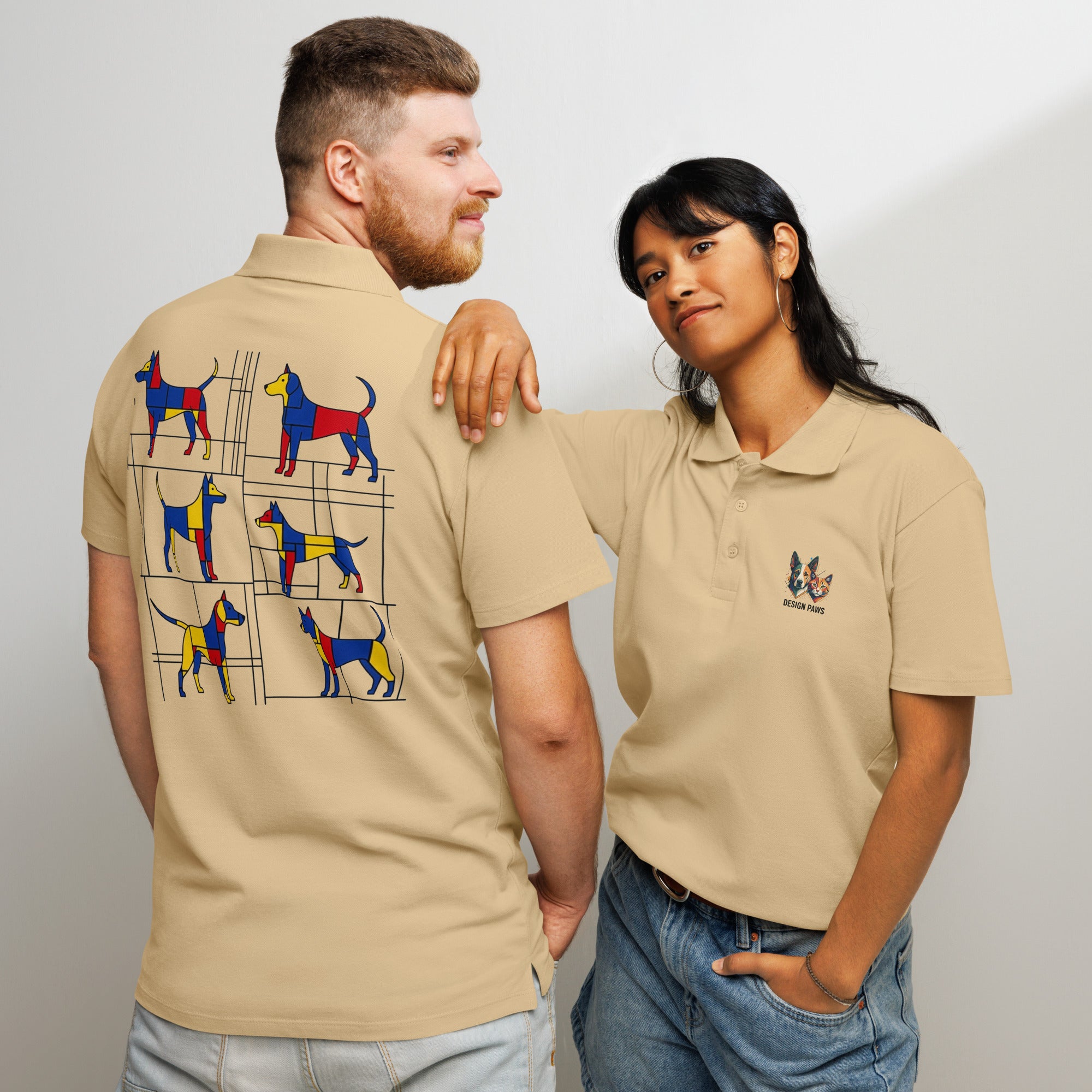 Heren T-shirt met ronde hals, zwart katoen