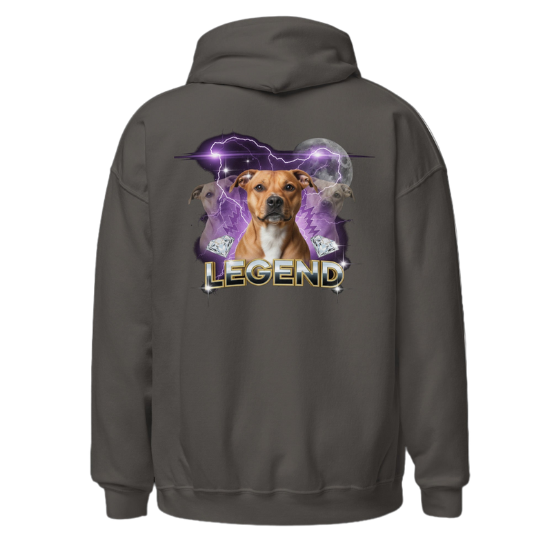 The Legend | Vintage Wash Hoodie – Staffy Edition