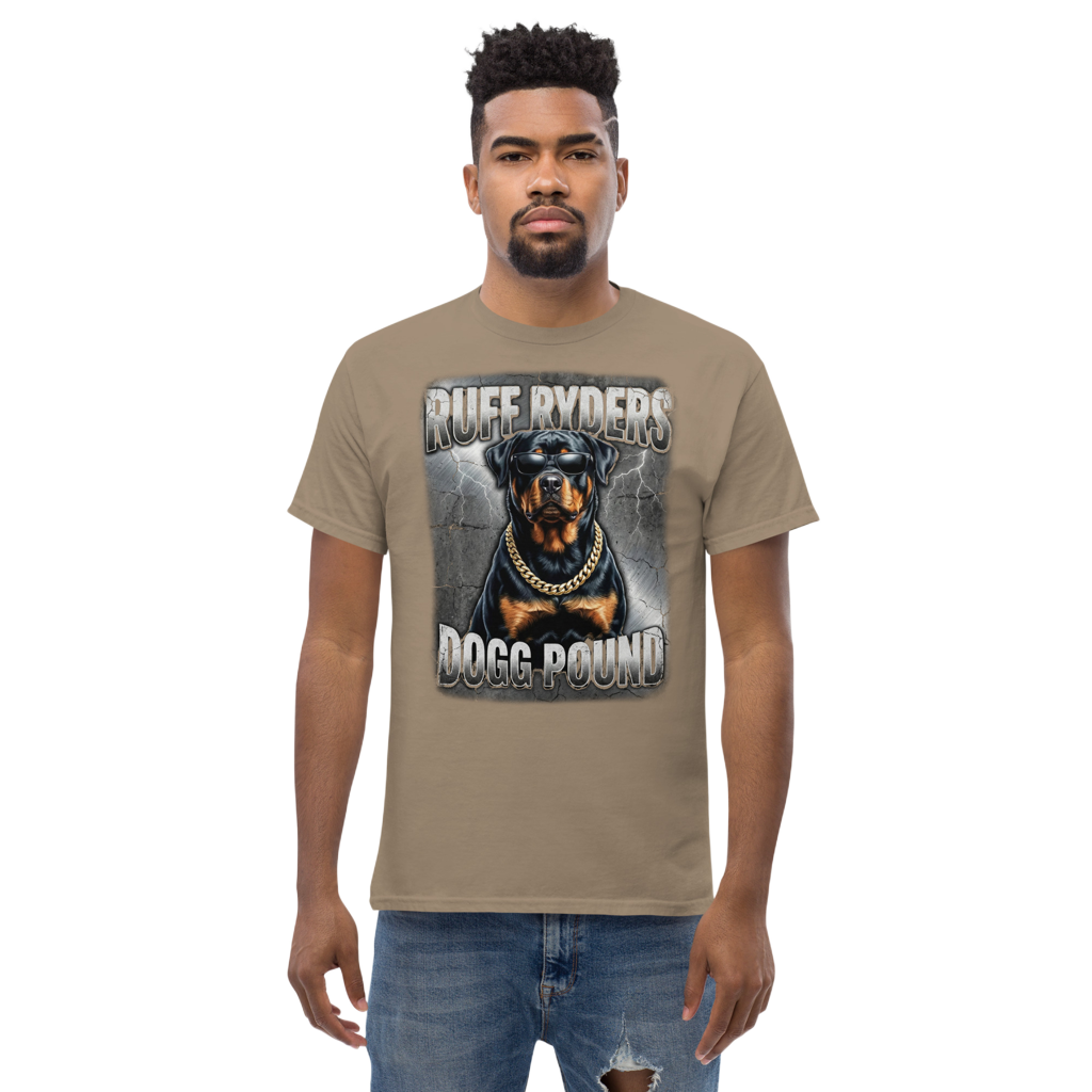 The Enforcer | Rottweiler Vintage shirt – Heavyweight Design Paws – onderdeel van Jandk.
