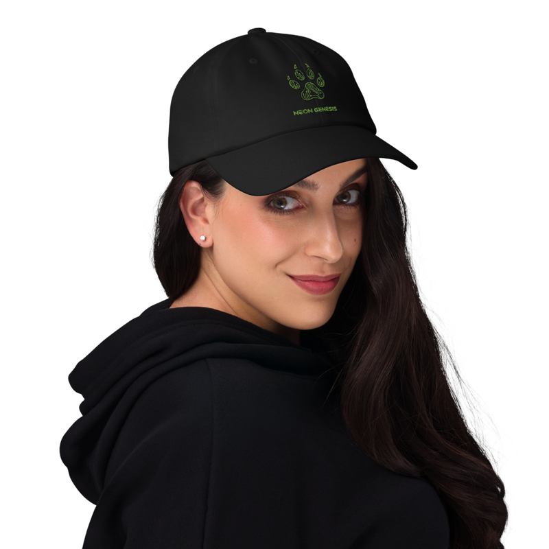 The Operator | Embroidered Dad Hat – Cyber Black
