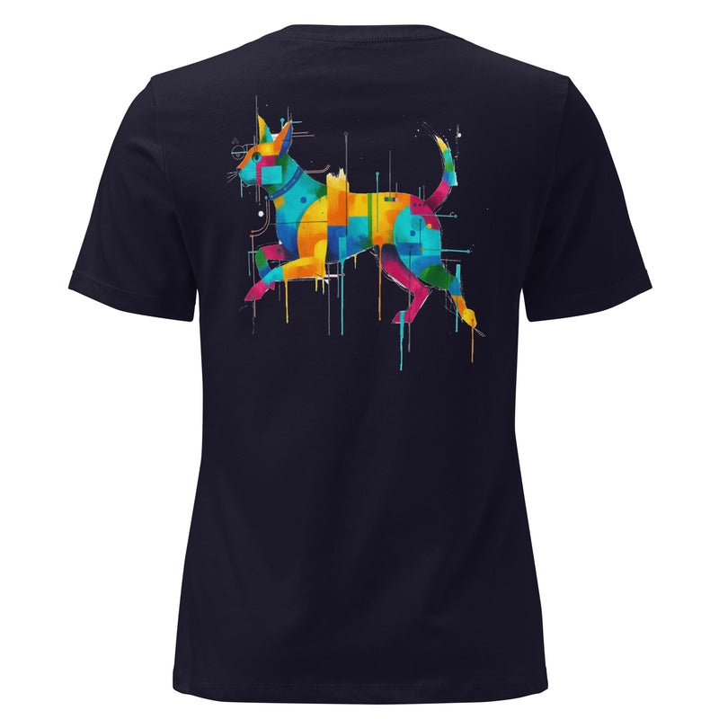 T-Shirt "Kleurdrup Kat" | Abstract Cats Collection