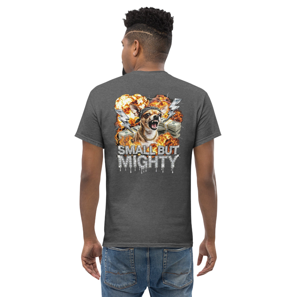 Lil' Legend | Chihuahua Homage Tee – Vintage Wash Design Paws – onderdeel van Jandk.