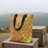 Stoffen Tas Abstracte Print | Ruime Polyester Tote Bag - Swirl Species